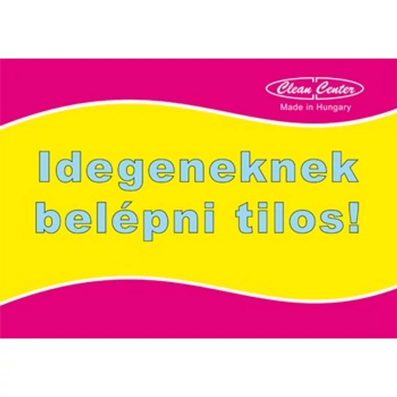 Tájékoztató- és helyiségtáblák cukrászüzembe (A5 méret)