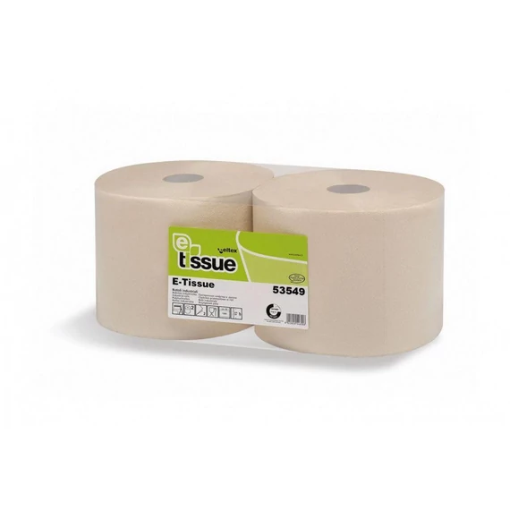 Celtex E-tissue ipari törlő recy 2 réteg, 1000 lap, 360m 22x36cm, 2 tekercs/zsugor