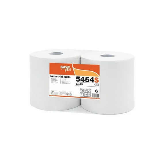 Celtex Save Plus ipari törlő recy, 2 réteg, 800 lap, 25X21cm, 2 tekercs/zsugor