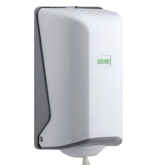 Vialli FEEDPOINT Mini tekercses kéztörlő adagoló ABS fehér, 8db/karton
