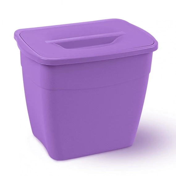 Koala szemetes, fedővel 6L (Hanging Bucket) lila
