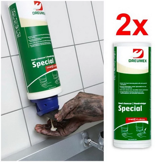 Dreumex Special One2Clean 2x2,8kg kéztisztító + 1db manuális adagoló
