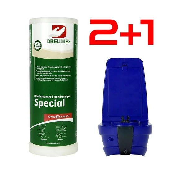 Dreumex Special One2Clean 2x2,8kg kéztisztító + 1db automata adagoló