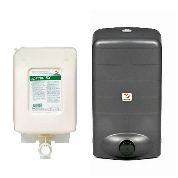 Dreumex Special 4kg oldószermentes kéztisztító paszta EX4000 adagolóhoz 1db +1db adagoló