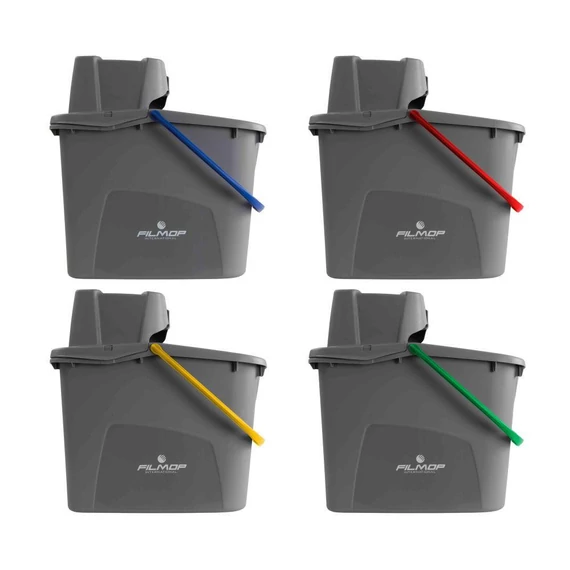 FILMOP Easy Wash vödör, préssel, nyéltartóval 15L