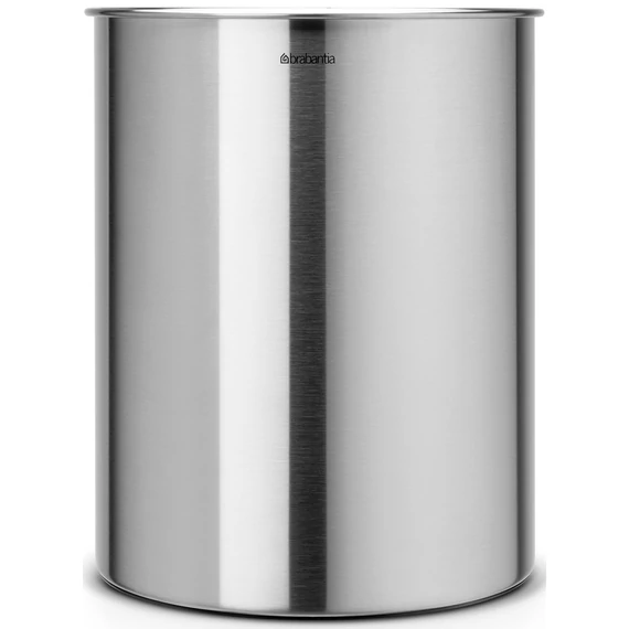 Brabantia Papírkosár fedél nélkül, 15L - D méret, H=262mm, D=325mm, r.m. acél, selyem matt - 313387