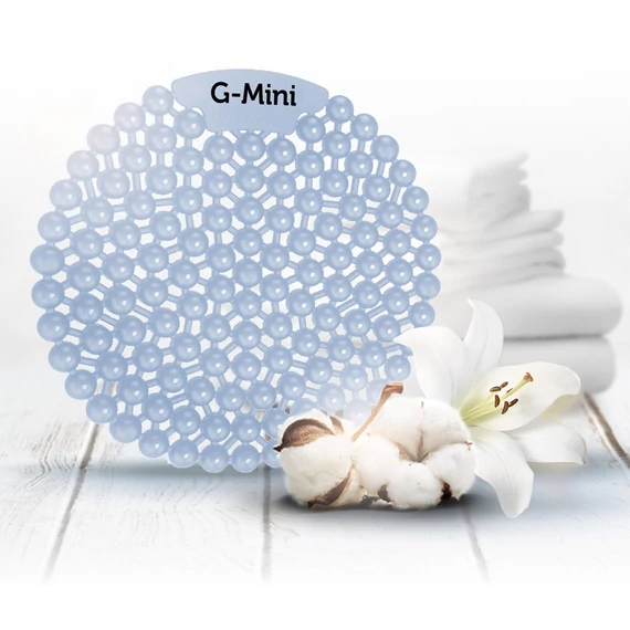 G-Mini Linen Breeze - frissen mosott ruha piszoár illatosító betét, kompakt méret, 45 napos fokozott illatanyag-tartalom
