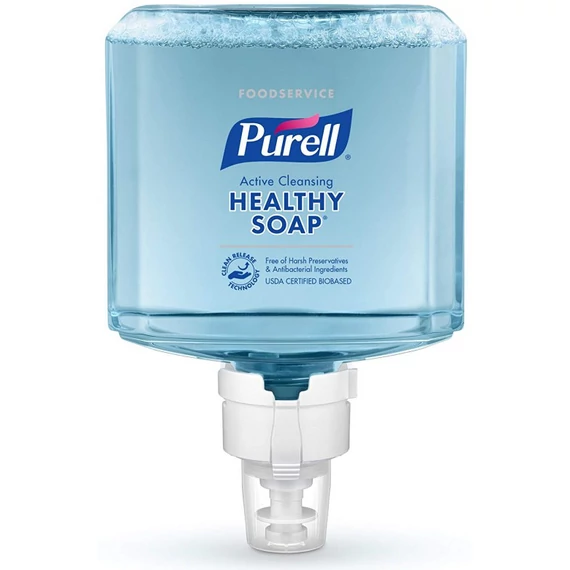 PURELL ES8 HEALTHY SOAP extra tisztítóhatású friss illatú habszappan töltet ENERGY-ON-THE-REFILL elemmel,  ES8 PURELL Soap automata rendszer, 1200ml
