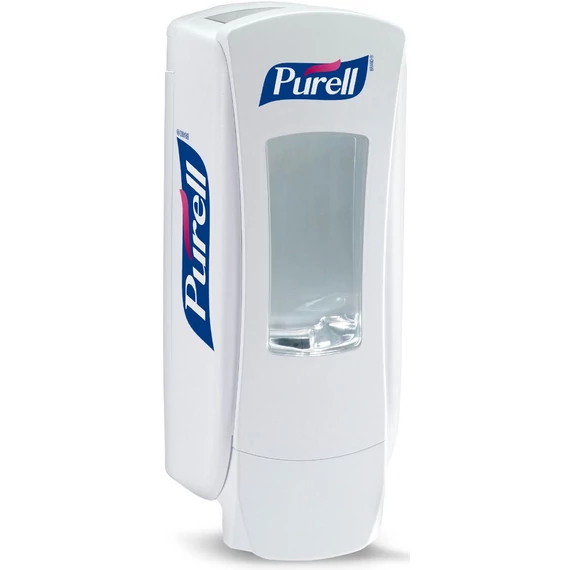 PURELL ADX-12 nyomógombos kézfertőtlenítő gél adagoló, ABS műanyag, fehér/fehér, 1200ml