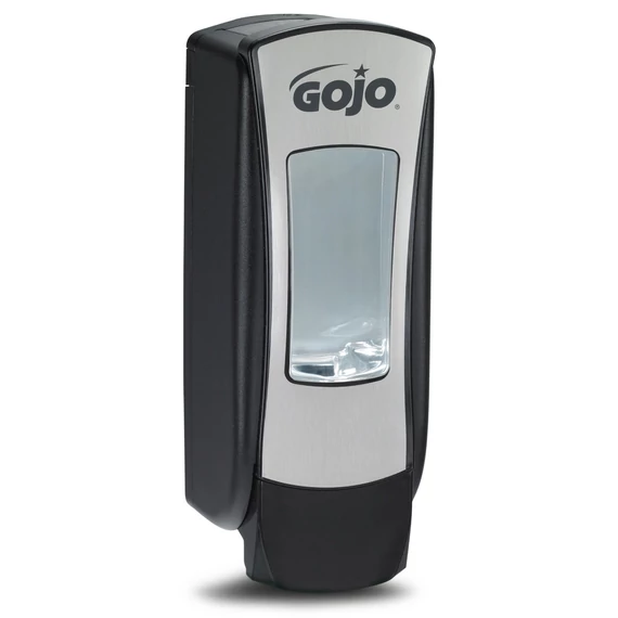 GOJO nyomógombos habszappan adagoló, ADX-12 patronos kézmosó rendszer, fekete/ezüst, 1250 ml