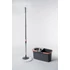 Kép 6/6 - Spin Mop forgófejes felmosószett (vödör + nyél + acél facsaró + 2 mop)