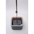 Kép 5/8 - Spin Mop forgófejes felmosószett lapos moppal (vödör + nyél + facsaró + 2 mop)