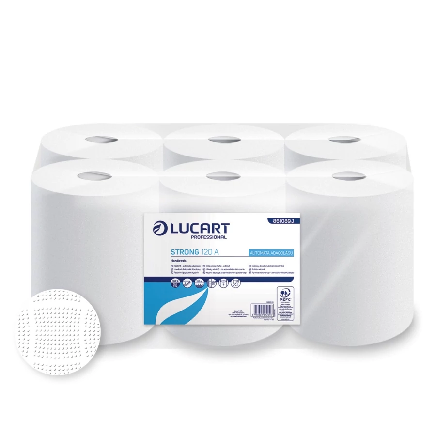 Lucart Strong 120 A automata tekercses kéztörlő