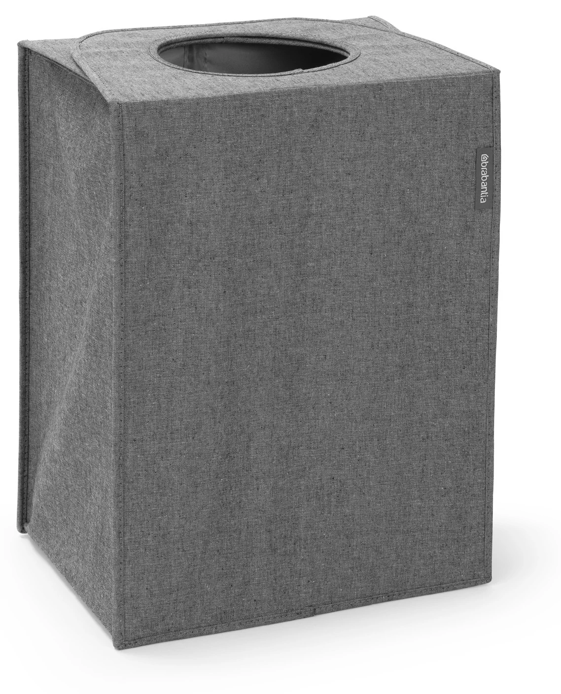 Brabantia Laundry Bags összehajtható szennyestartó táska, négyzet formájú, nagy méret 55L, borsfekete - 120381
