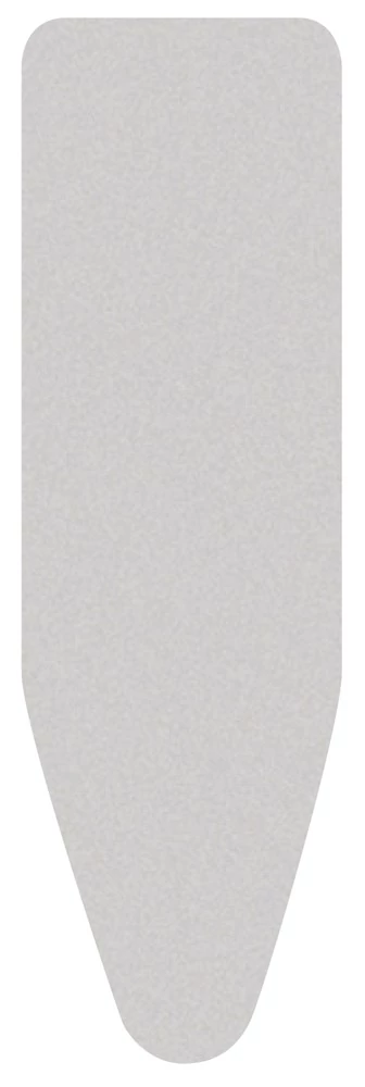 Brabantia Ironing Table Perfect Fit Covers vasalódeszka huzat, 1240x450mm - C méret, komplett szett - huzat + 8mm hab alátét, metalizált szürke - 134104