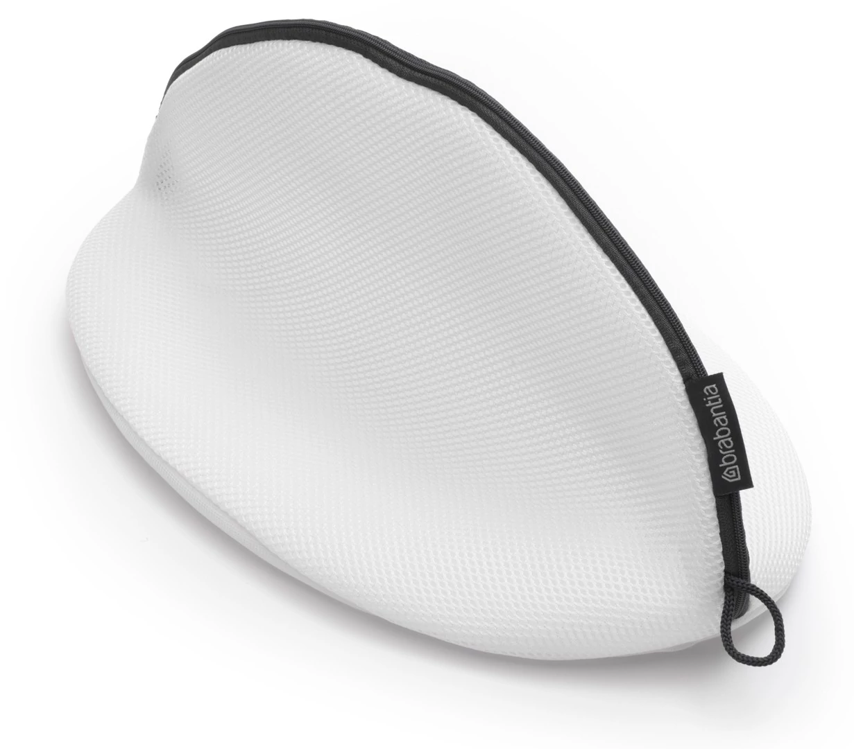 Brabantia Sneaker Wash Bag, cipzáras cipő mosózsák, fehér zsák / sötétszürke cipzár - 149641