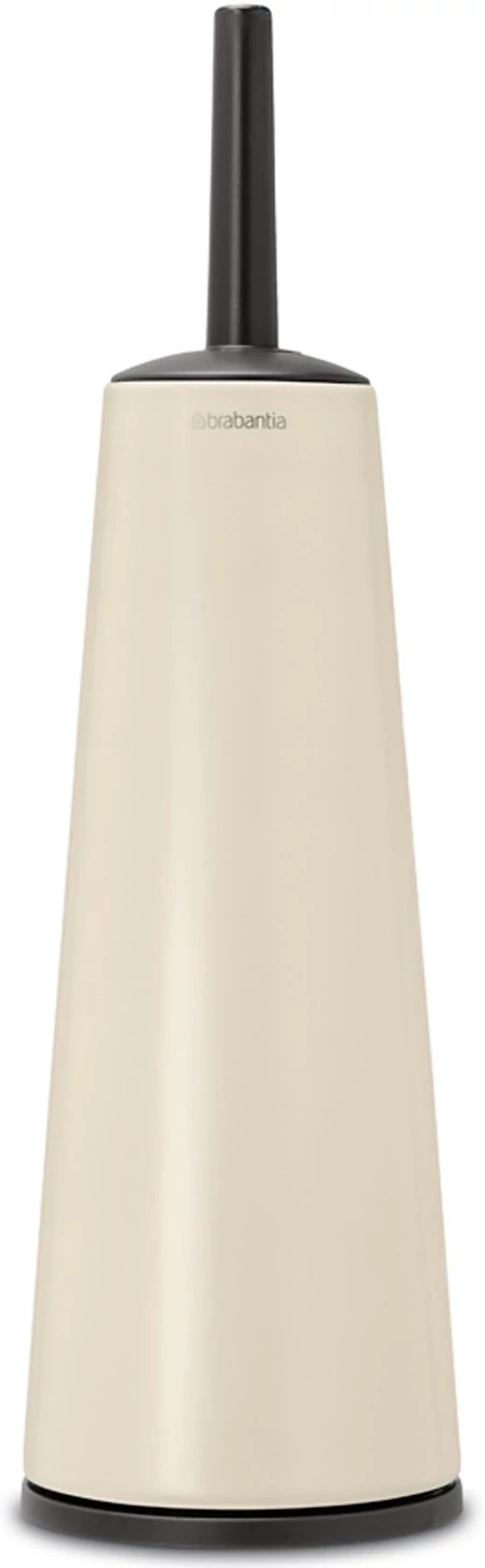 Brabantia ReNew WC-kefe padlón álló tartóval, acél, világos bézs - 223228