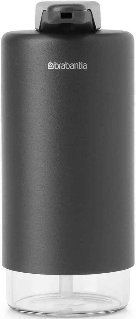 Brabantia SinkStyle Soap Dispenser konyhai szappanadagoló 200 ml, r.m. acél, üveg, határtalan szürke ásványi textúra - 227981