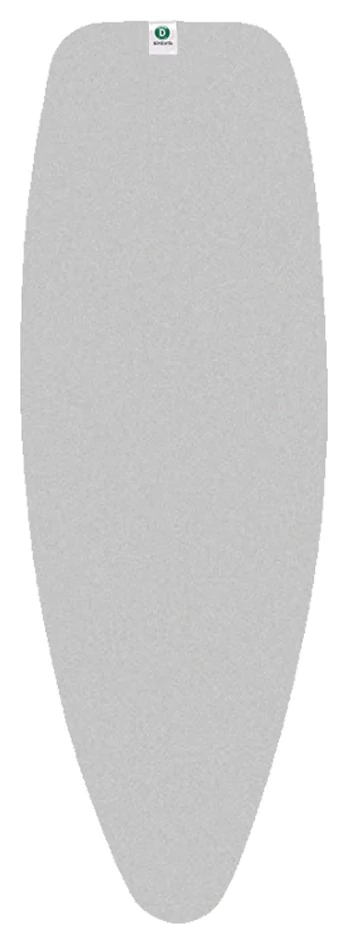 Brabantia Ironing Table Perfect Fit Covers vasalódeszka huzat, 1350x450mm - D méret, felső réteg - huzat + 2mm hab alátét, metalizált szürke - 264528