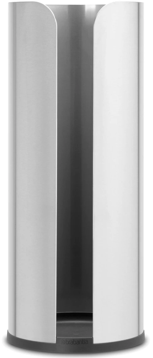 Brabantia ReNew tartalék WC-papír tartó 3 háztartási tekercshez, szabadon álló, r.m. acél, selyem - 280566