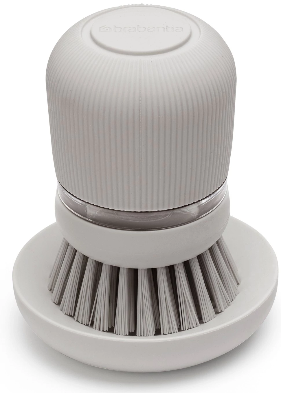Brabantia SinkSide Soap Dispensing Dish Brush kézi mosogatókefe 100ml mosogatószer adagoló tartállyal, középszürke - 302824