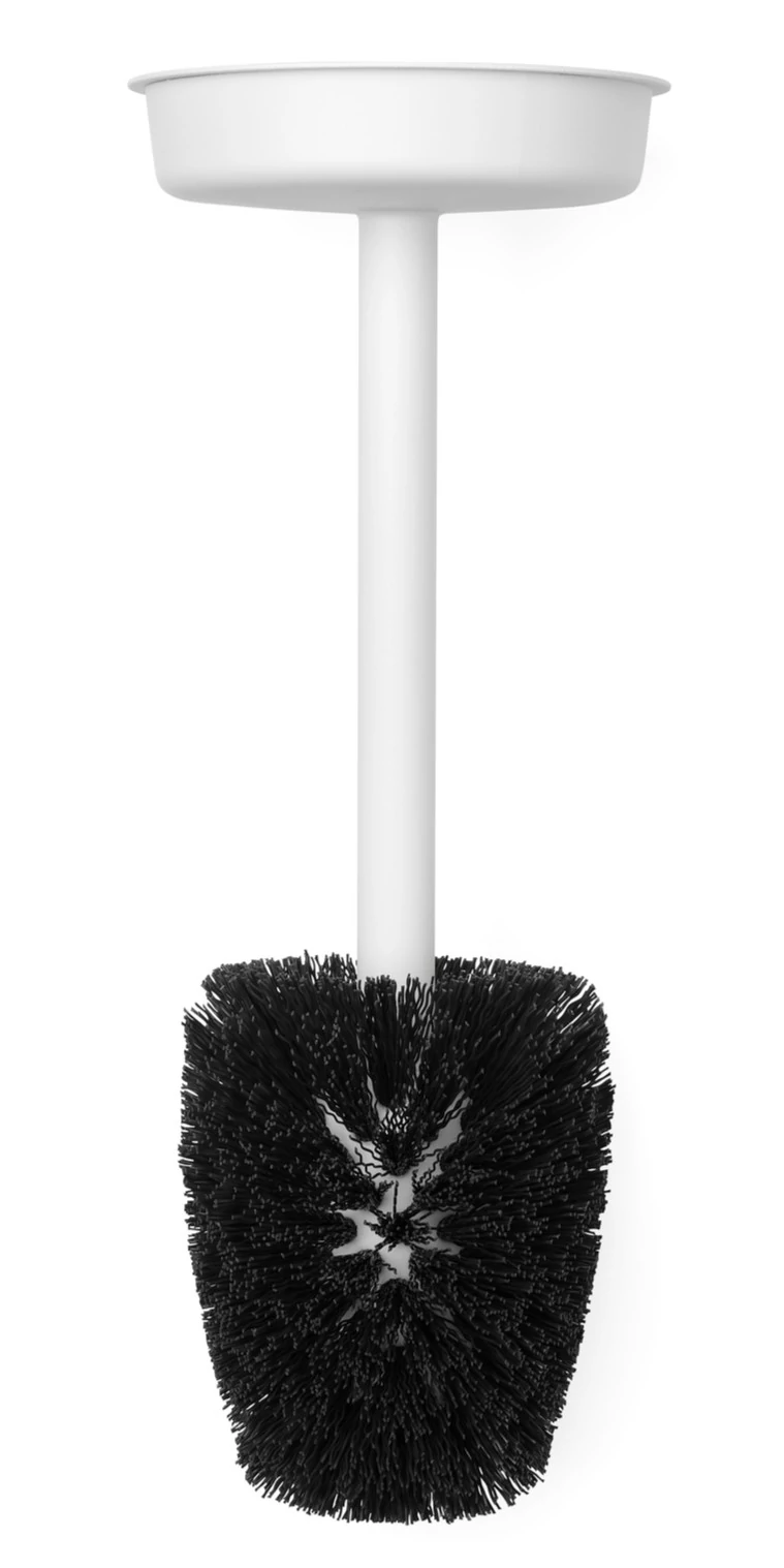 Brabantia MindSet Replacement csere WC kefefej, sörtés, szikrázó fehér ásványi textúra - 303968