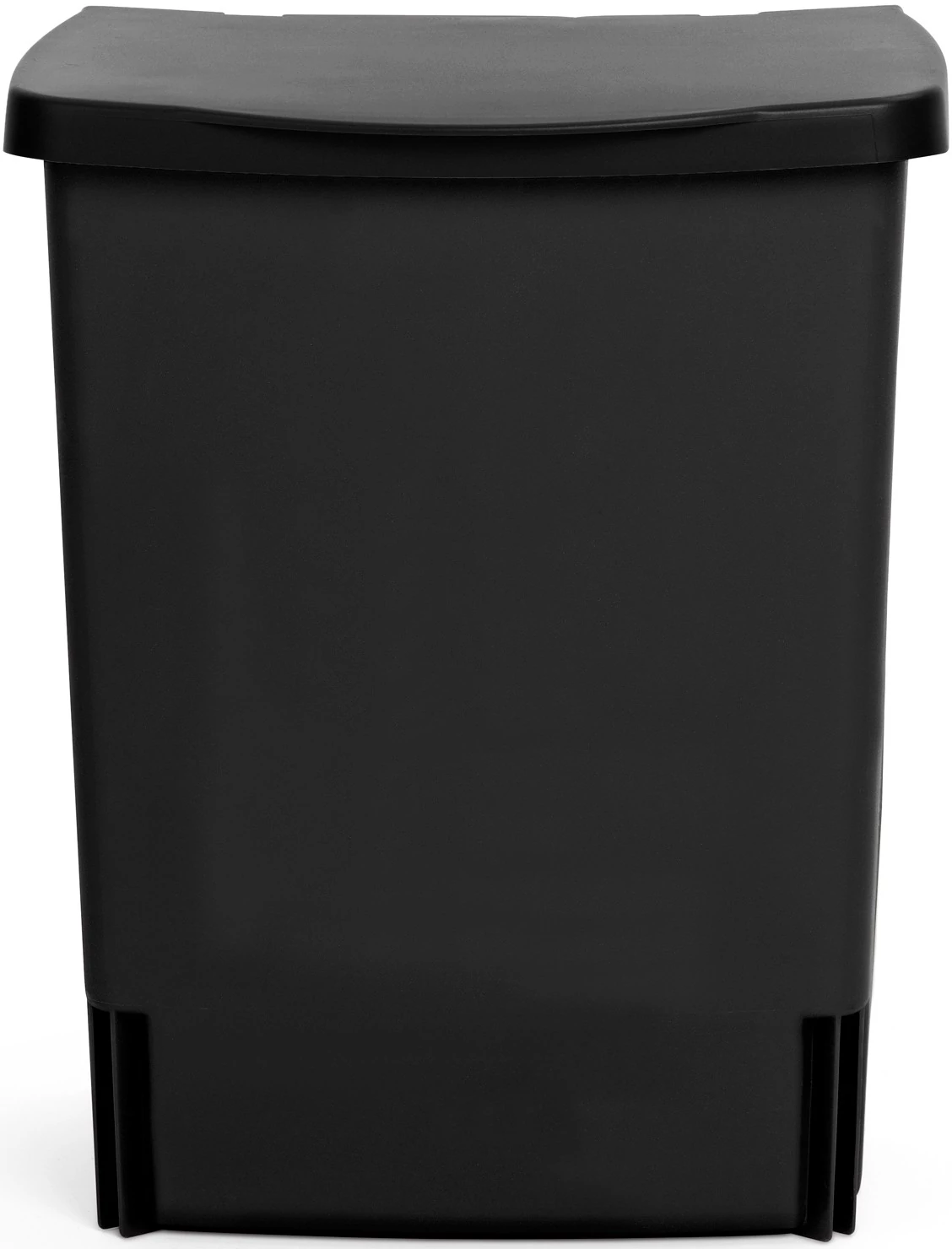 Brabantia Built in Bin beépített szemetes, ajtóra szerelhető, ajtóval együtt nyíló, felnyitható fedéllel, 10L - C méret, műanyag, fekete - 395246