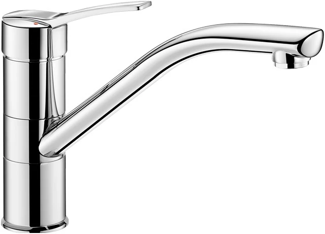 DELABIE álló karos csap 230mm lengő kifolyóval, teli keverőkarral, H=155mm, 9L/p