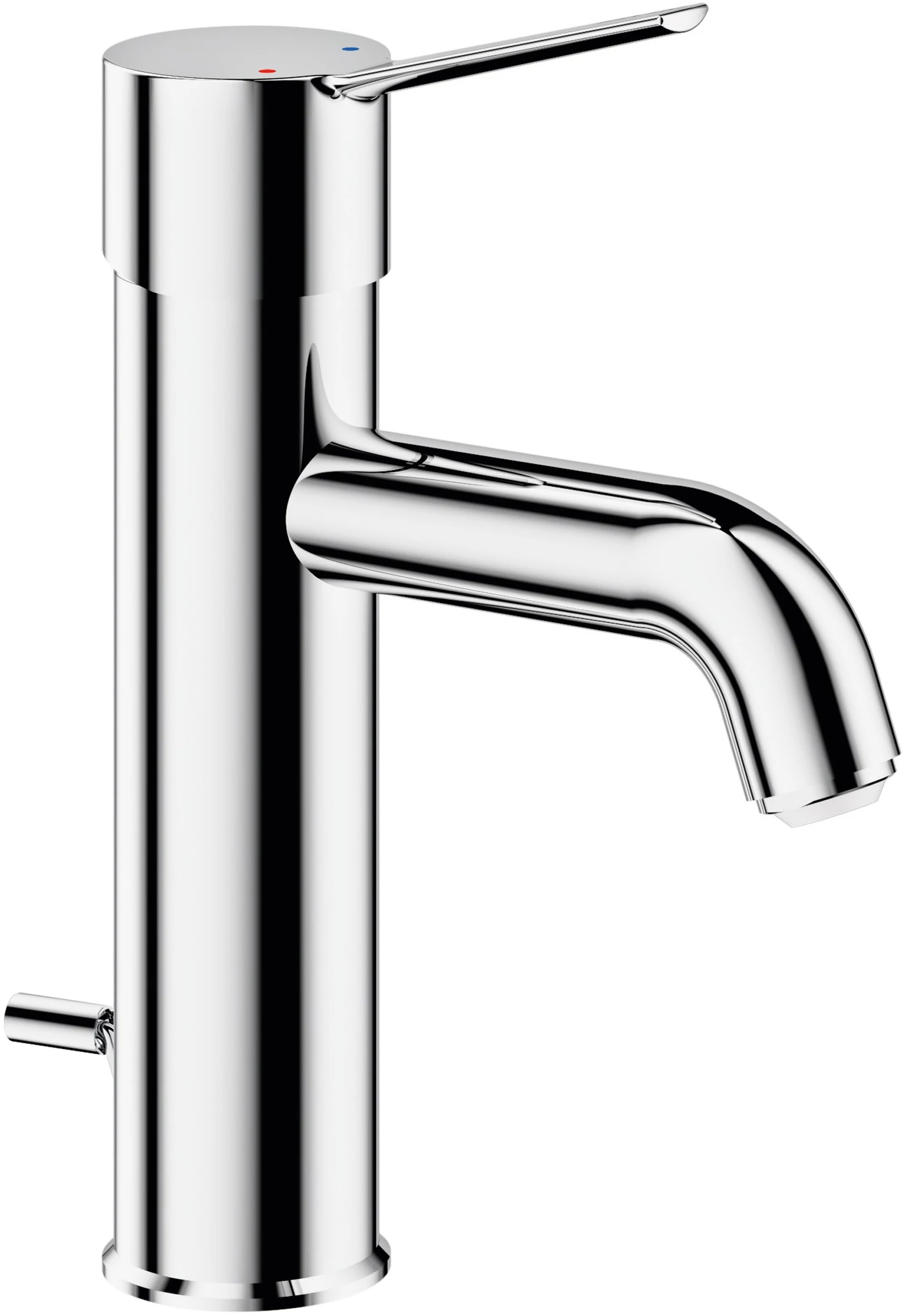 DELABIE álló karos csap fix kifolyóval, H=85mm, L=120mm, 5L/p, leeresztőszelep
