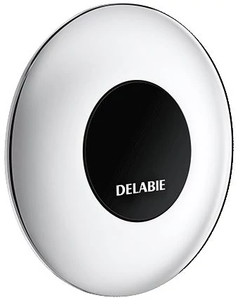 DELABIE TEMPOMATIC infra piszoár öblítőszelep szervizfolyosós szereléshez, max 225mm falig, hálózati