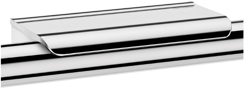 DELABIE Be-Line és NylonClean kapaszkodókra rögzíthető dizájner piperepolc 2db akasztóval, 165x70mm, krómozott fényes