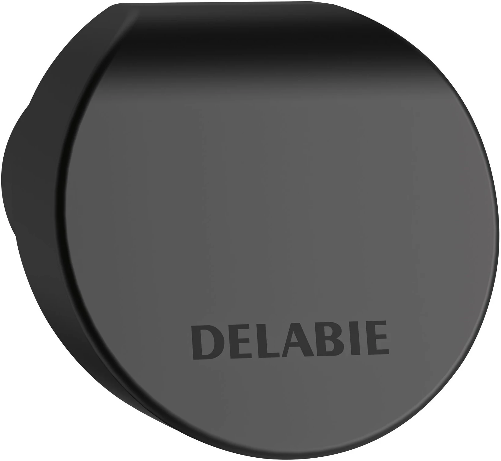 DELABIE Be-Line egyágú akasztó, alumínium, exkluzív matt fekete