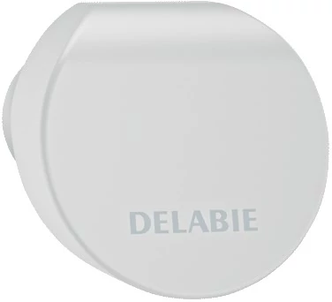 DELABIE Be-Line egyágú akasztó, alumínium, matt fehér