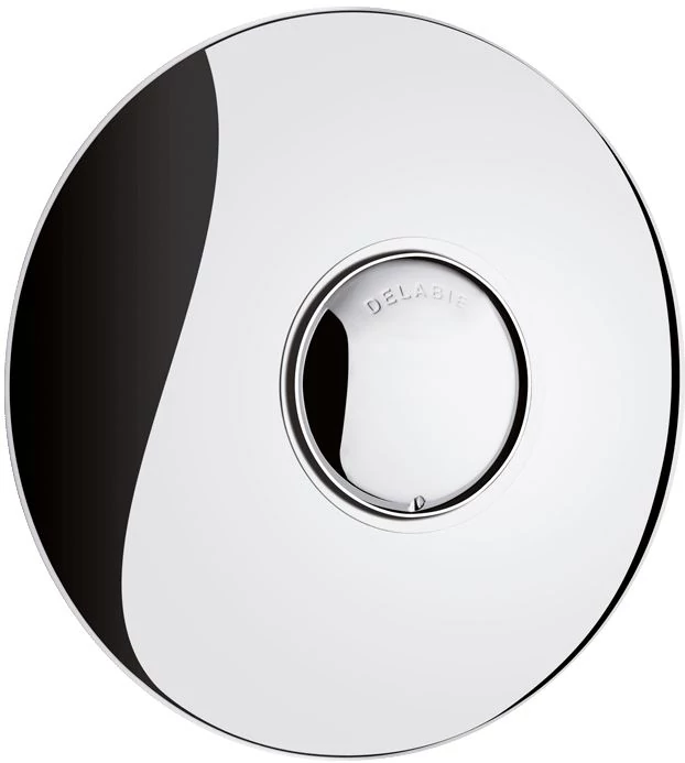 DELABIE TEMPOFLUX 2 vandálbiztos, direkt öblítésű nyomógombos WC öblítő, 6L, 7mp
