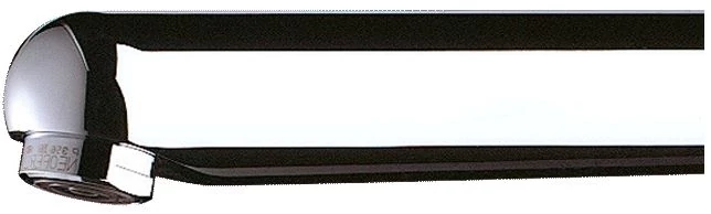 DELABIE kézmosó kifolyó, fali szereléshez, 160 mm-es kifolyással, fali korong nélkül