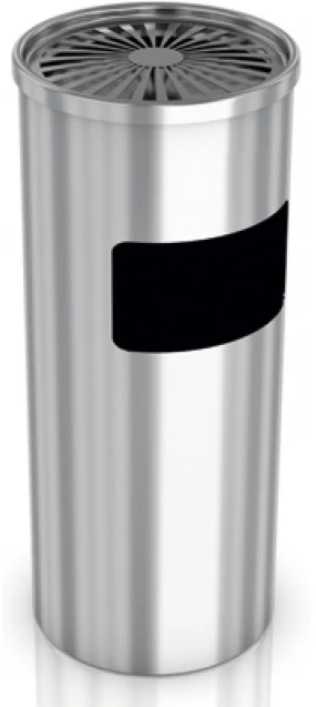Hamutartós hulladékgyűjtő, 30 liter, álló, rozsdamentes acél, selyem matt borítás