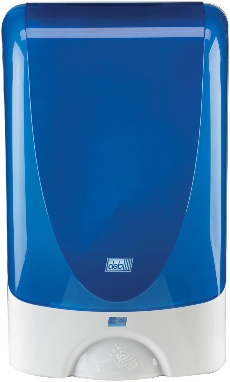 SCJP TouchFREE Ultra habszappan adagoló SC Johnson Professional habszappan patronokhoz, automata, 1,2L, ABS műanyag, kék/fehér