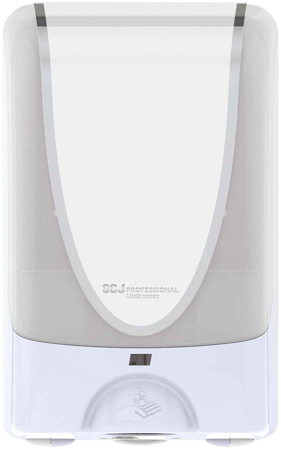 SCJP TouchFREE Ultra habszappan adagoló SC Johnson Professional habszappan patronokhoz, automata, 1,2L, ABS műanyag, fehér/opálos/króm