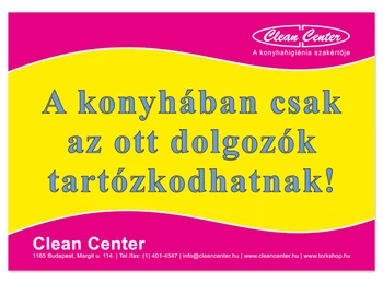Tájékoztató- és helyiségtáblák (A4 méret)