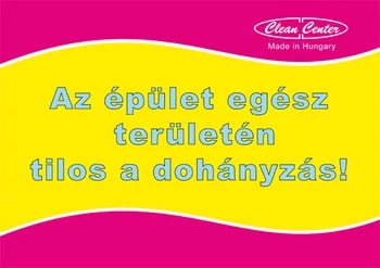 Tájékoztató- és helyiségtáblák épülethigiénia (A4 méret)
