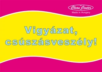 Tájékoztató- és helyiségtáblák épülethigiénia (A5 méret)