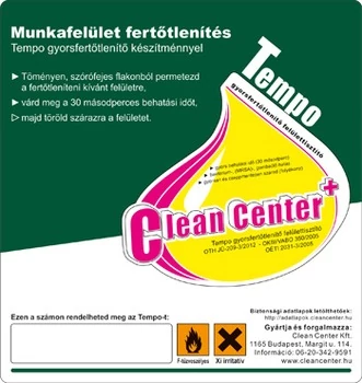 Tempo kísérőmatrica