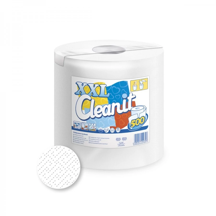 Lucart Cleanit XXL 500 lapos papírtörlő 2 rétegű cellulóz 105m