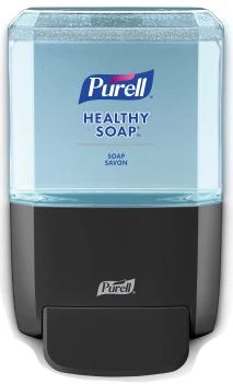 PURELL ES4 nyomógombos kézmosó habszappan adagoló patron nélkül, ES4 szappan rendszer, 1200ml, fekete