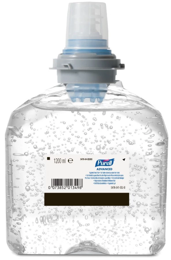 PURELL Advanced kézfertőtlenítő gél utántöltő patron, TFX rendszer, 1200 ml