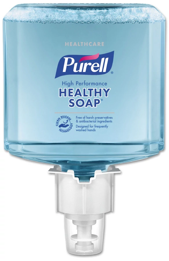 PURELL ES6 HEALTHY SOAP extra tisztítóhatású, illatmentes habszappan patron, ES6 PURELL Soap automata rendszer, 1200ml