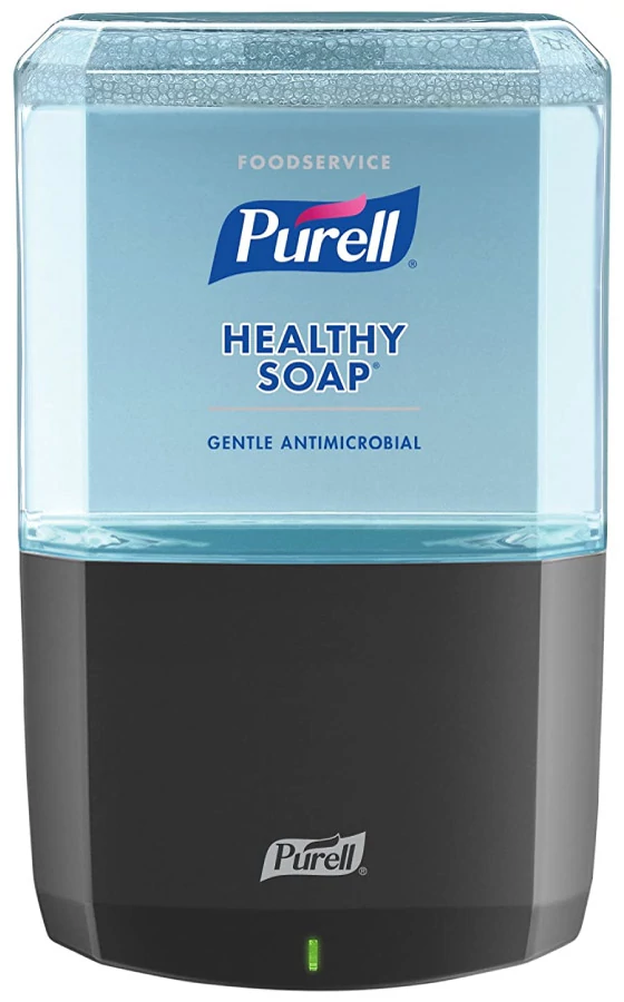 PURELL ES8 automata kézmosó habszappan adagoló patron nélkül, ES8 szappan rendszer, 1200ml, ENERGY-ON-THE-REFILL, fekete