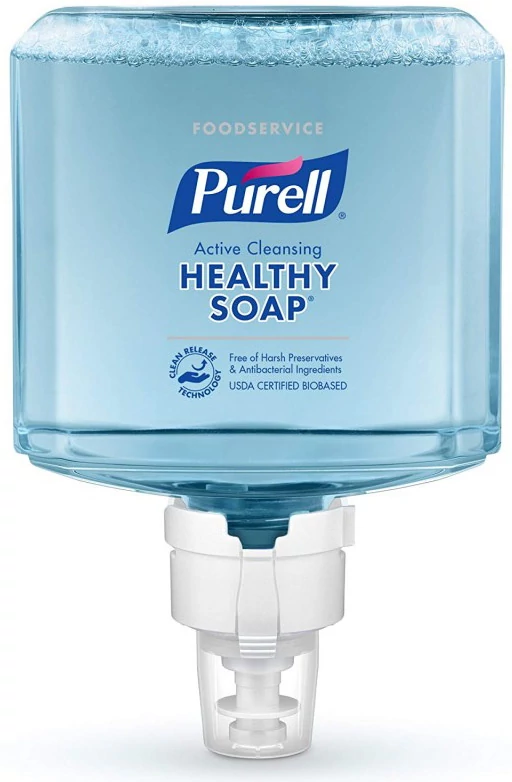 PURELL ES8 HEALTHY SOAP extra tisztítóhatású friss illatú habszappan töltet ENERGY-ON-THE-REFILL elemmel,  ES8 PURELL Soap automata rendszer, 1200ml