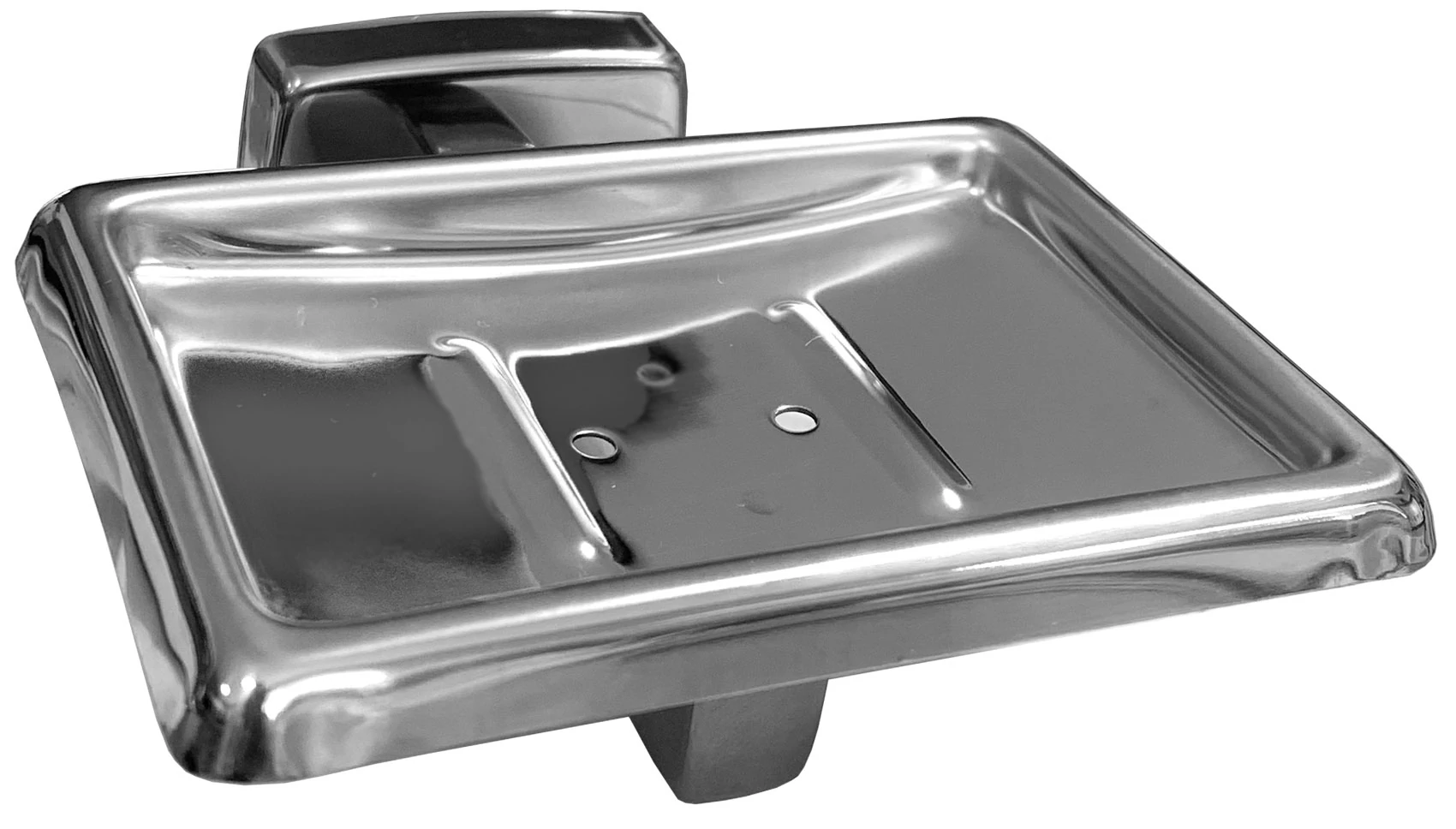 Szappantartó, r.m. acél, fényes, INOX