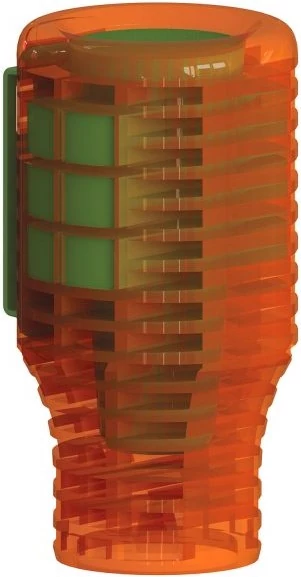 VEVO V-AIR Solid Evolution Bergamot - Sandalwood - bergamott-szantálfa illatú légfrissítő kehely, passzív, elem nélküli működéssel, 60 napos
